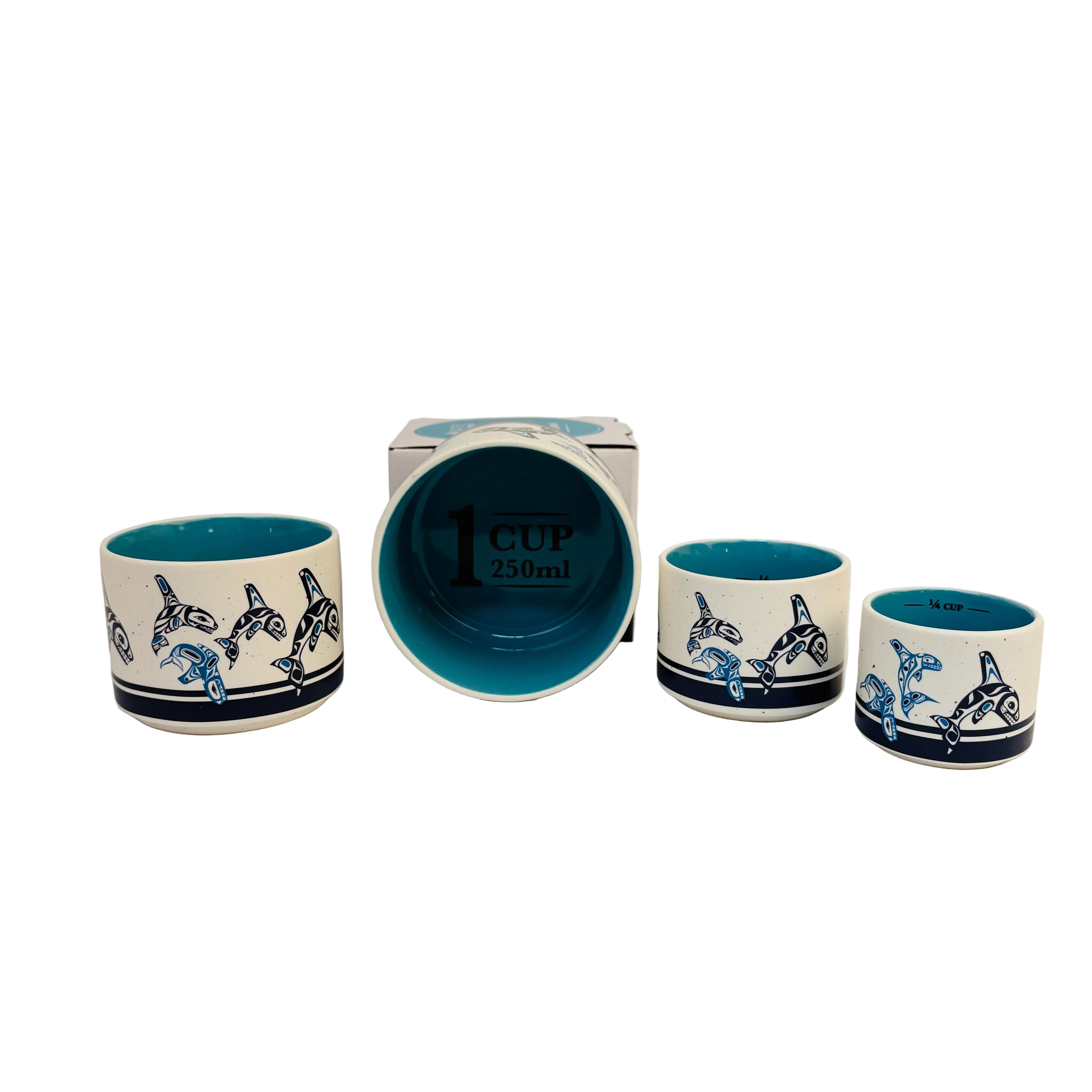 Native Northwest - Ceramic Measuring Cup Set