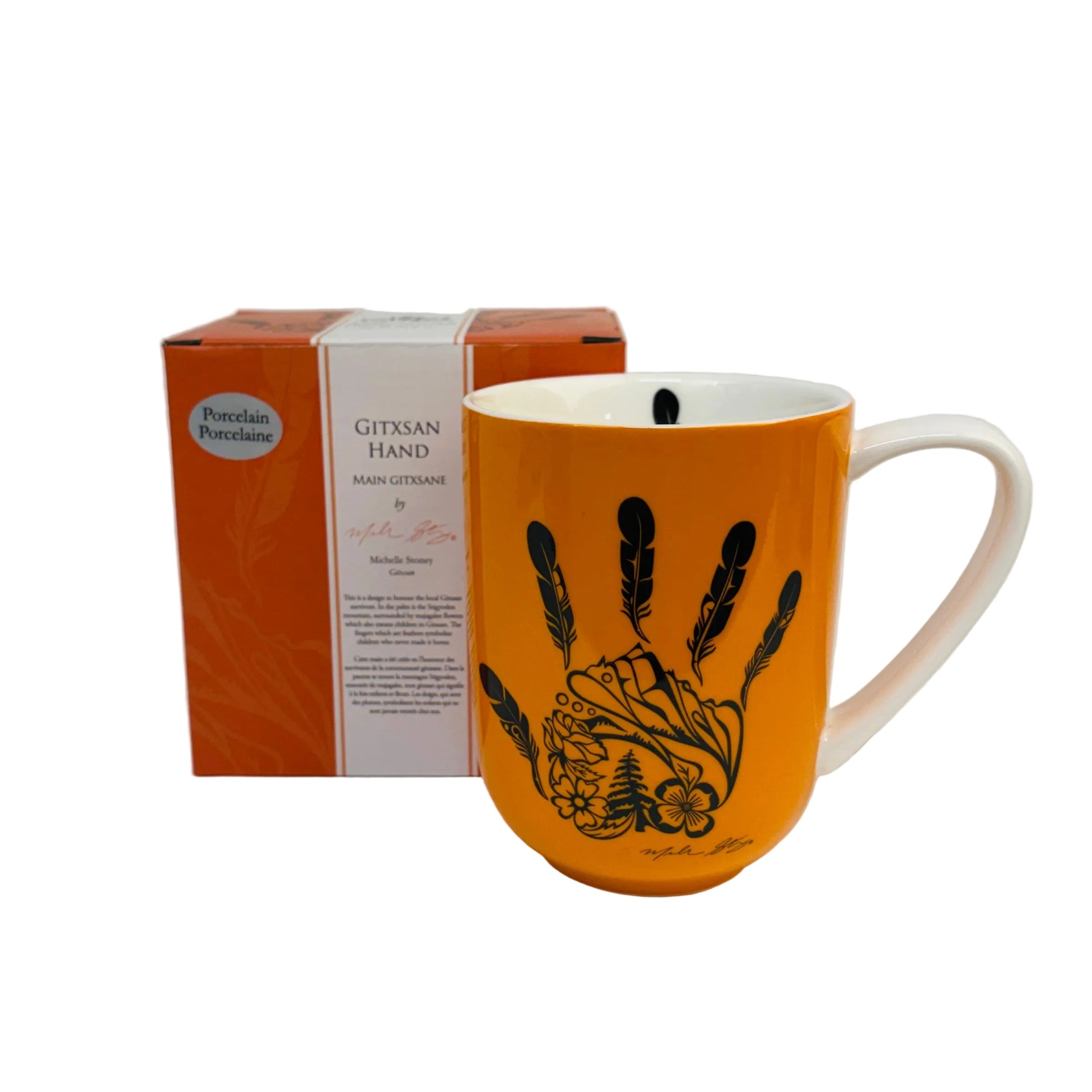 Gitxsan Hand Porcelain Mug
