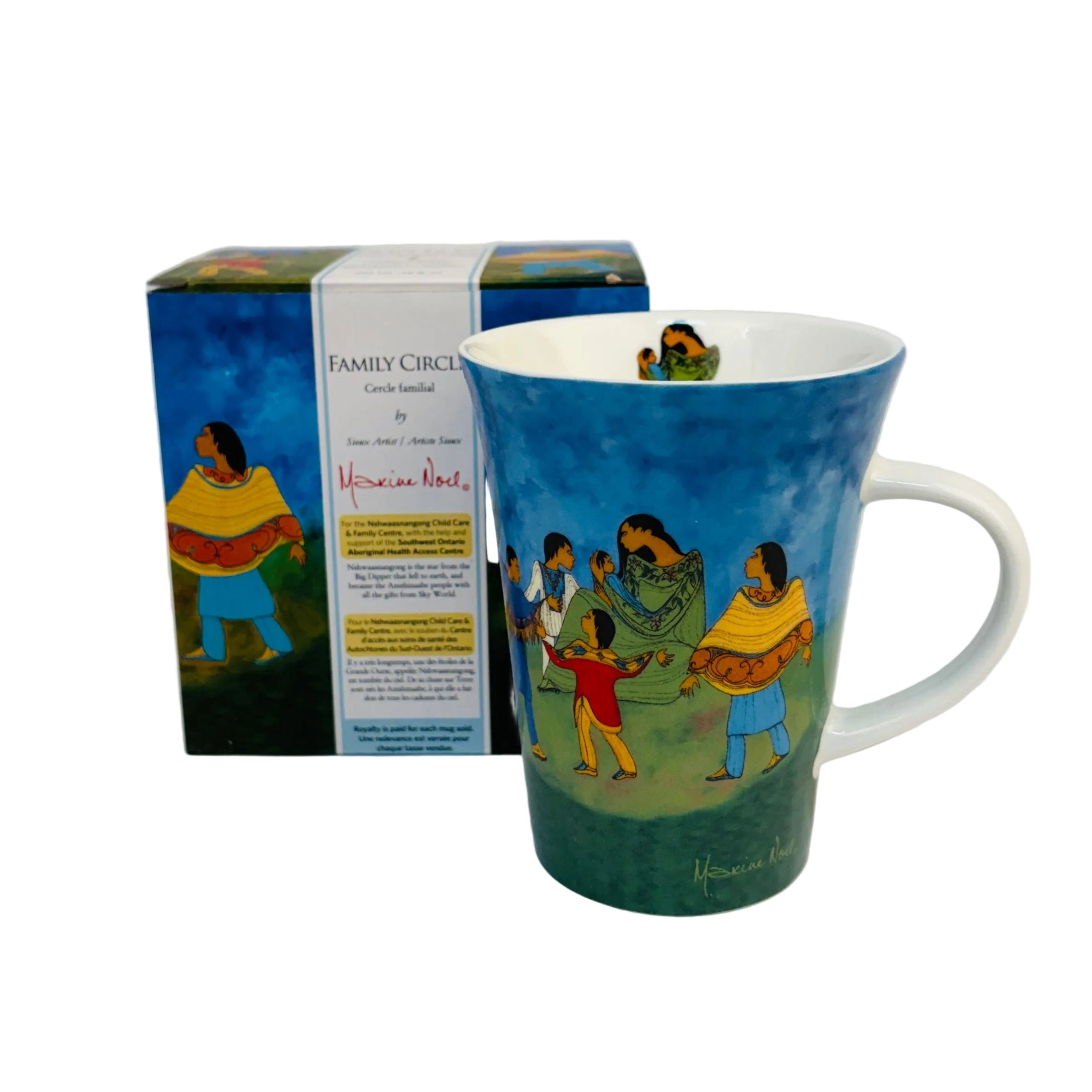 Family Circle Porcelain Mug