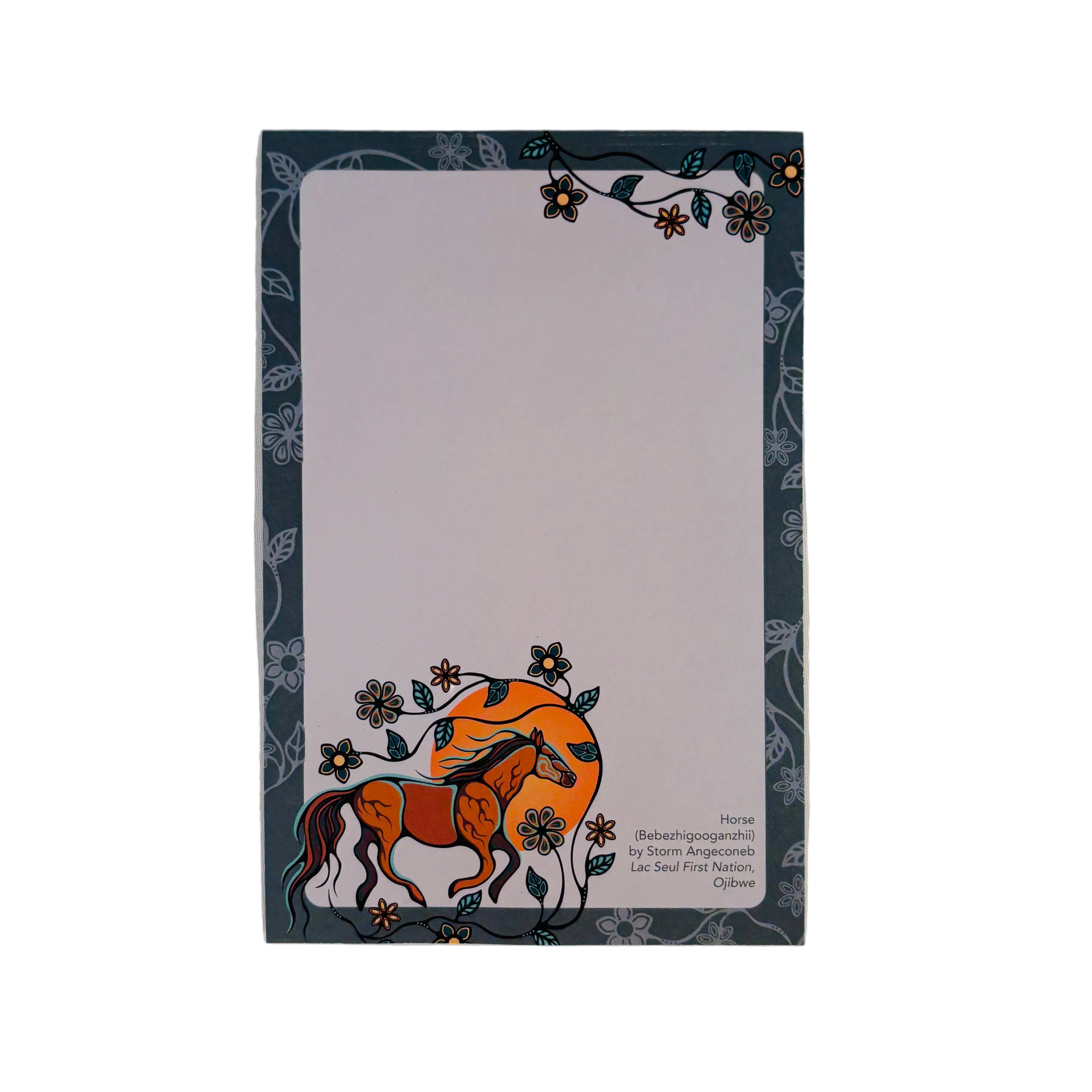 Horse (Bebezhigooganzhii) Notepad