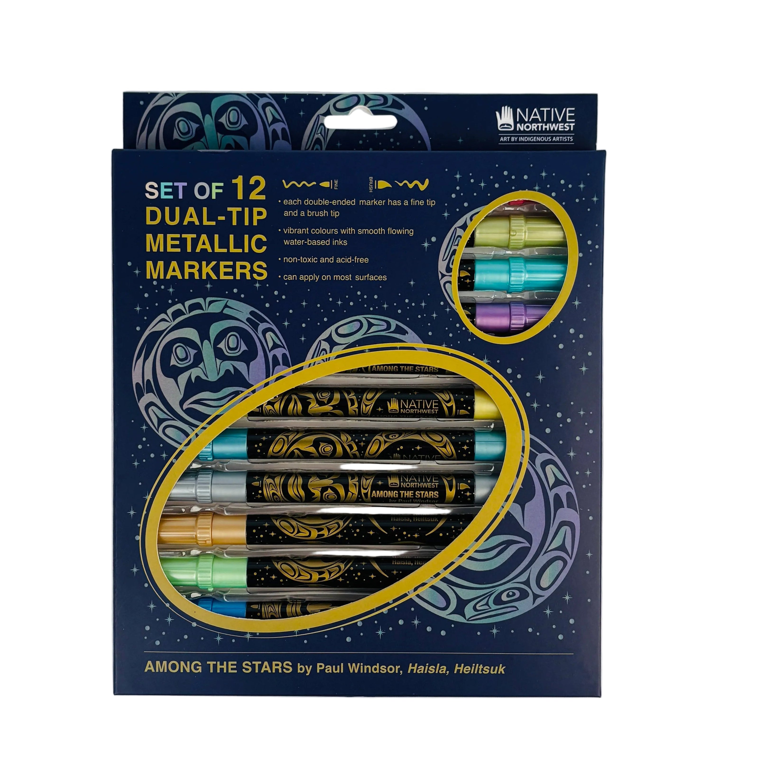 Metallic Felt Markers