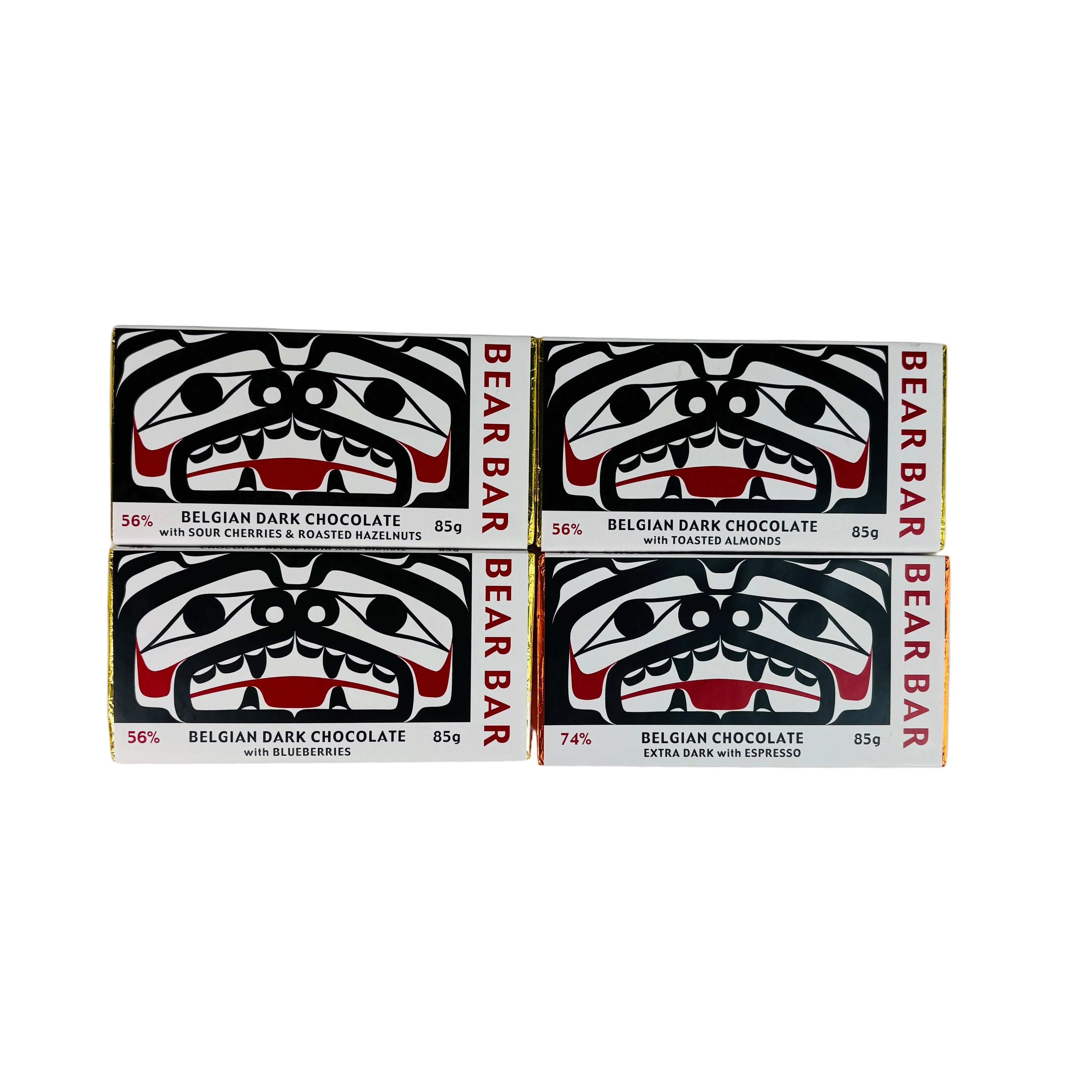 Salish Sea - Belgian Chocolate Bear Bars (85g)