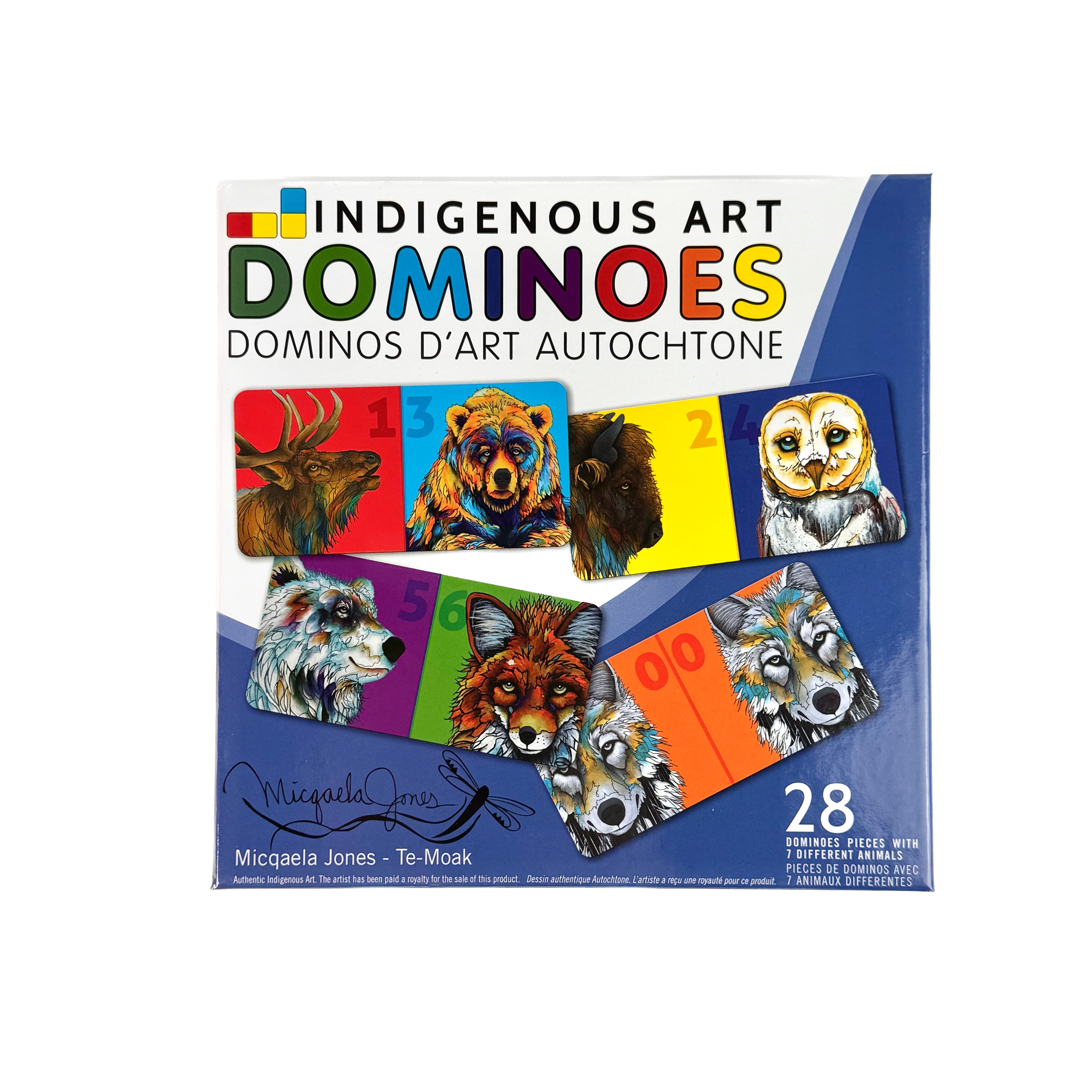 Indigenous Collection - Dominoes set by Micqaela Jones