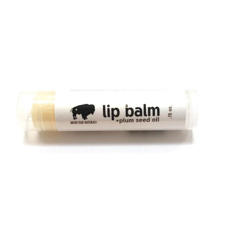 Bison Star Naturals Unscented Plum Lip Balm