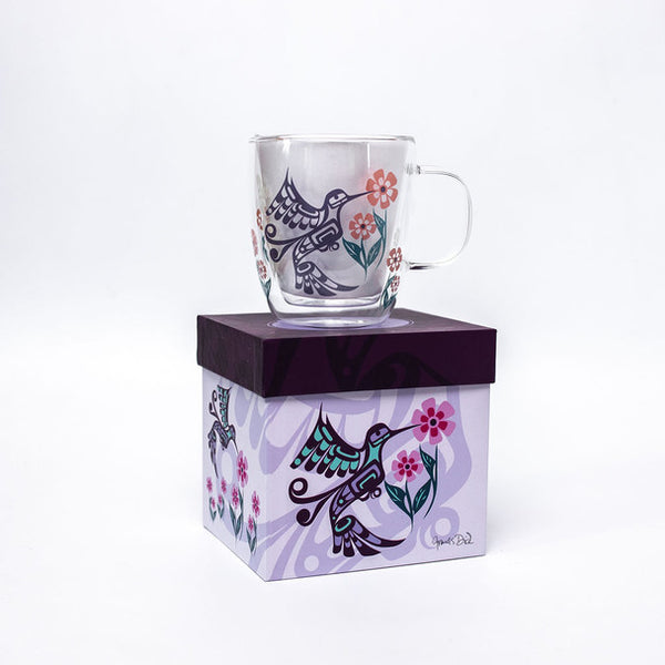 Double-Walled Glass Mug in Box