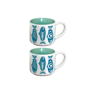 Ceramic Espresso Mugs Set of two