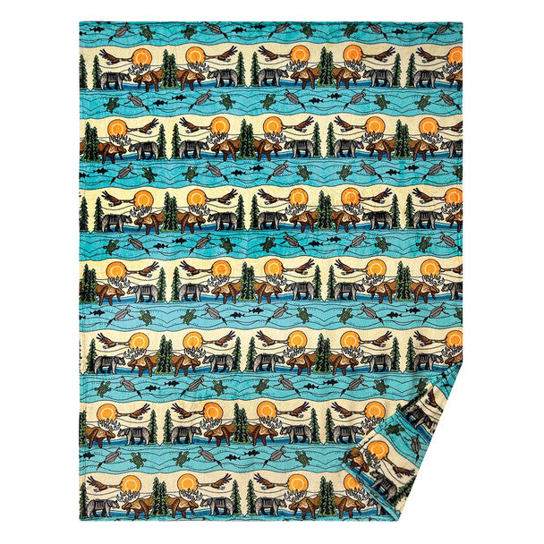 Native Northwest - Fleece Blankets