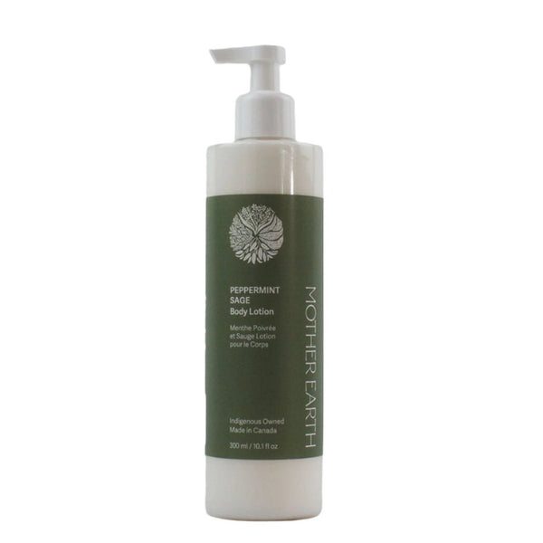 Mother Earth Essentials Peppermint Sage Body Lotion - Indigenous Box