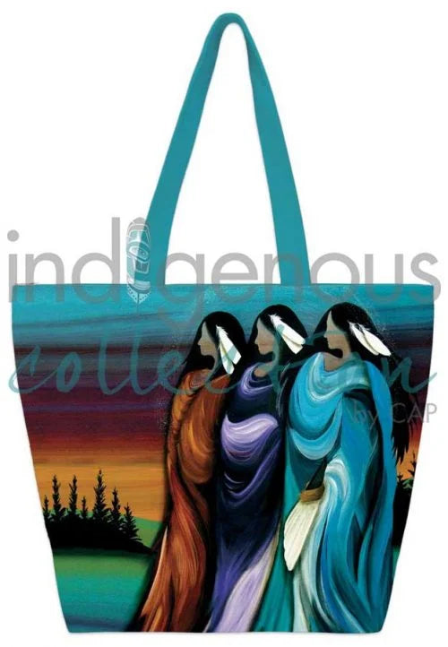 Indigenous Collection - Large Canvas Tote Bag