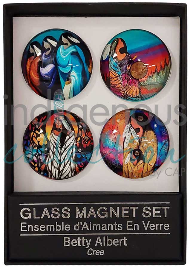Indigenous Collection - Glass Magnets Sets