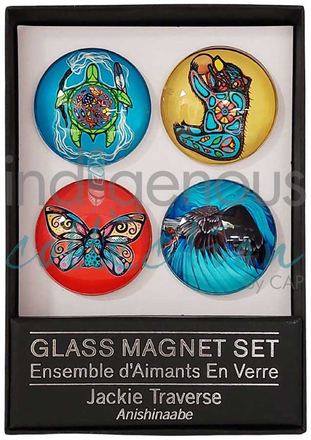 Indigenous Collection - Glass Magnets Sets