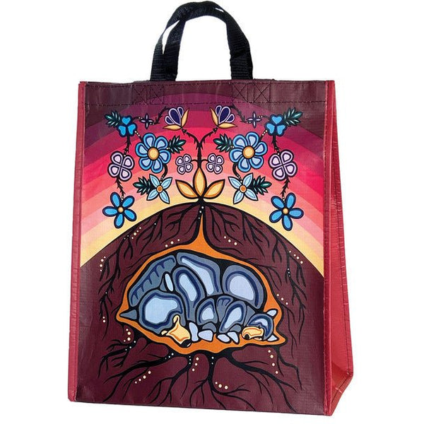 Native Northwest Eco Large Bag Raven Moon by Allan Weir