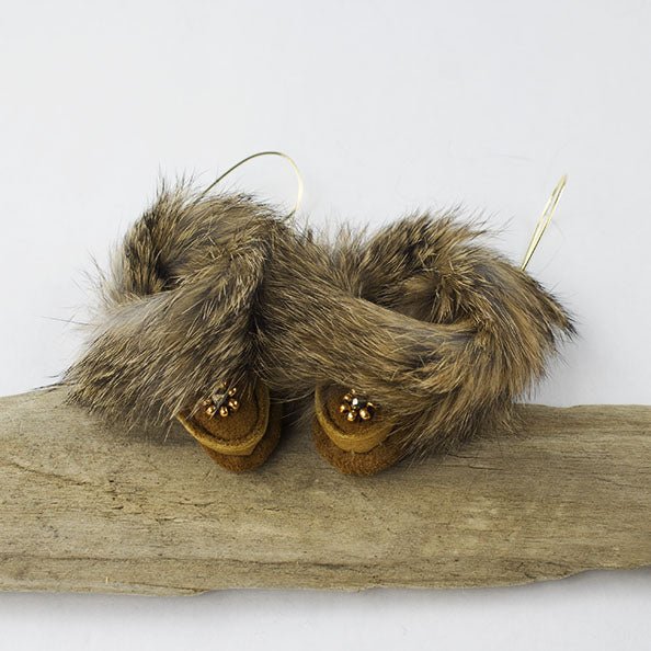 The Prairie Crocus - Mini Moccasins - Indigenous Box