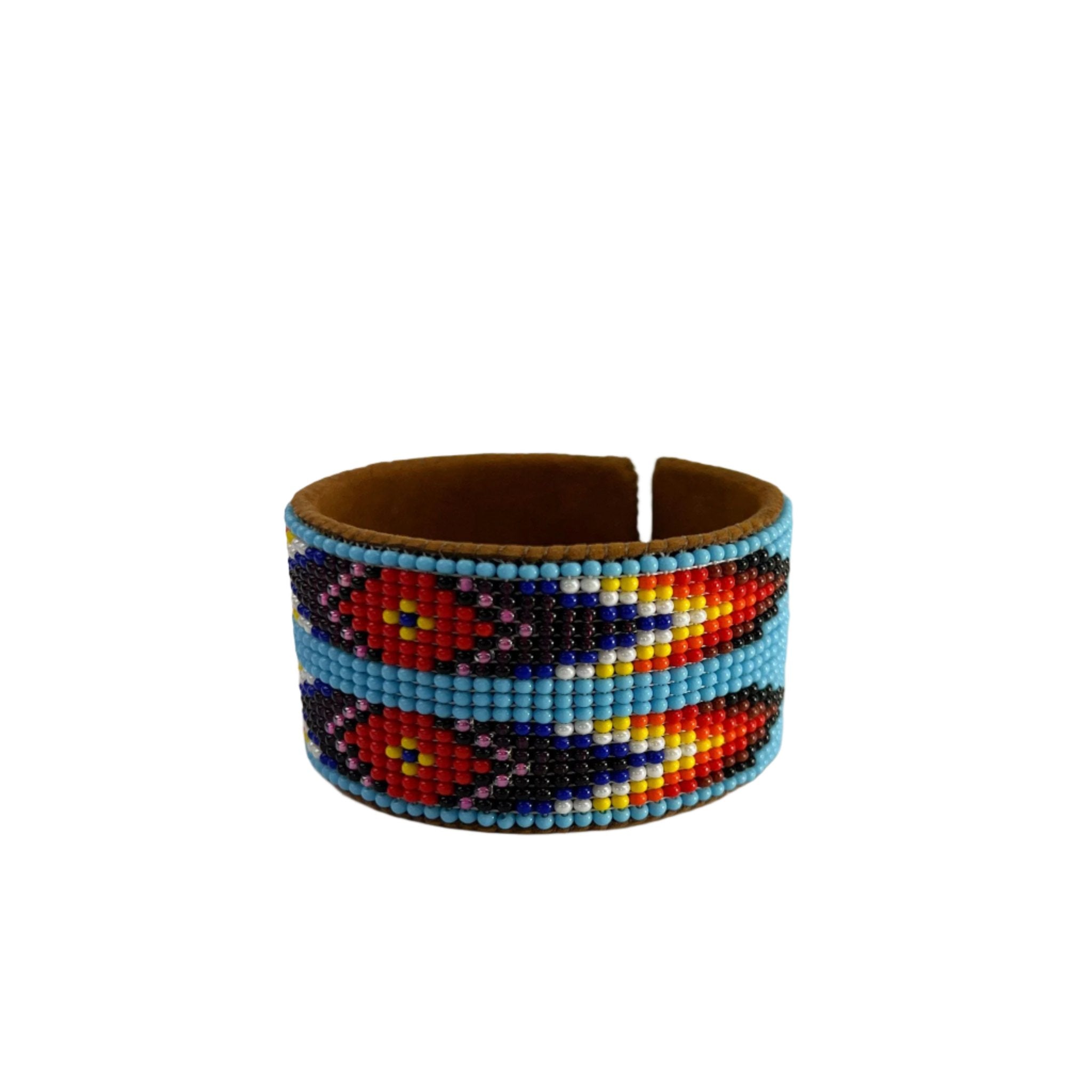 Wayne's Hummingbirds Beaded Art - Indigenous Box
