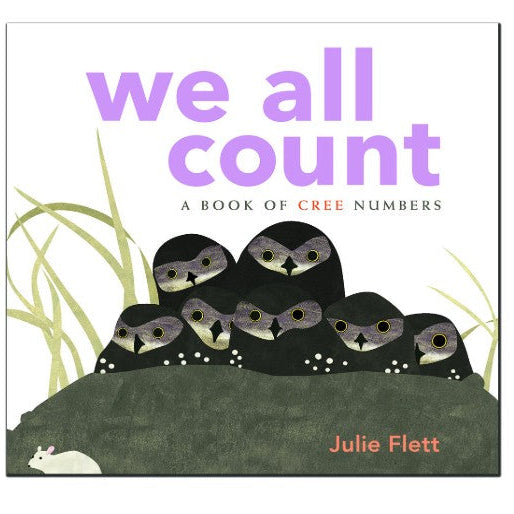 We All Count Board Book by Julie Flett