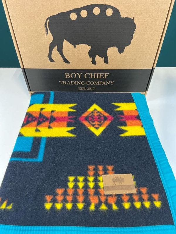 Boy Chief Premium Wool Blanket