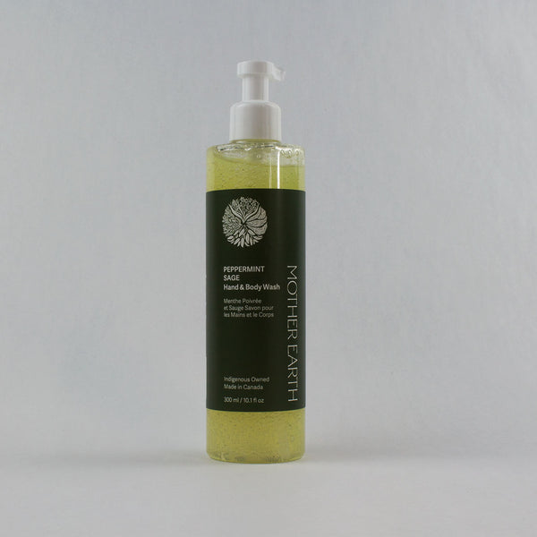 Mother Earth Essentials Peppermint Sage Hand and Body Wash